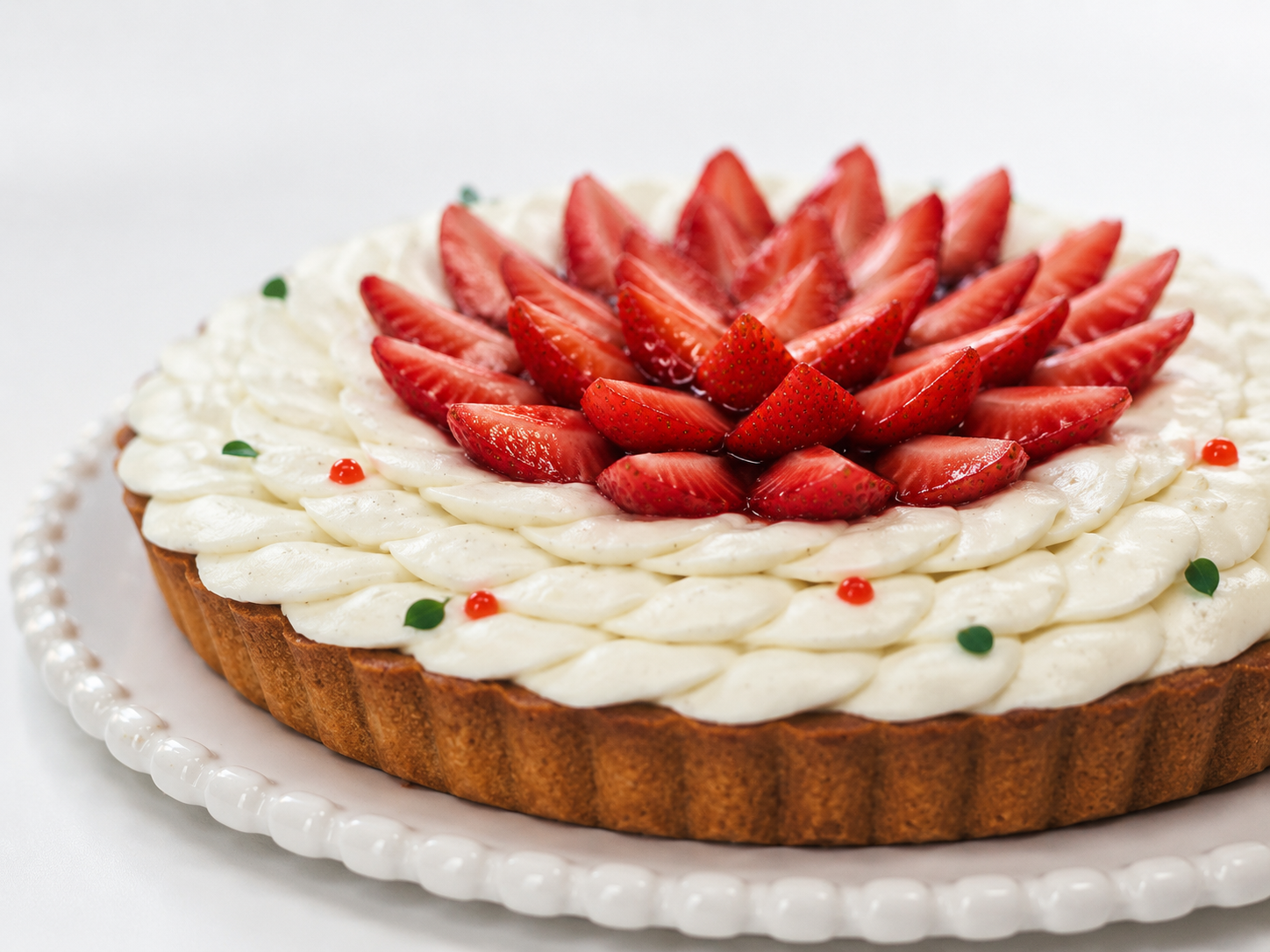 Jahodový tart s vanilkou z tartové výzvy Sladké mámení